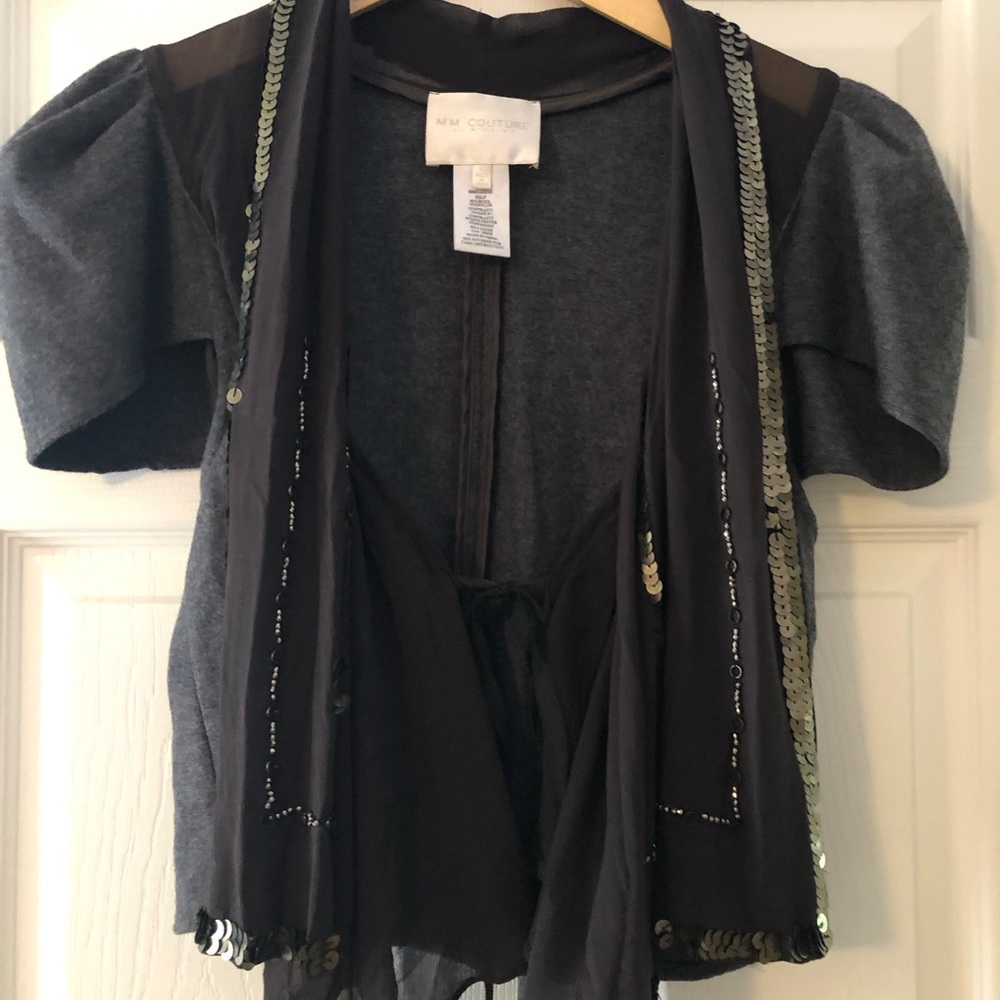 Adorable MM Couture Cropped Jacket!